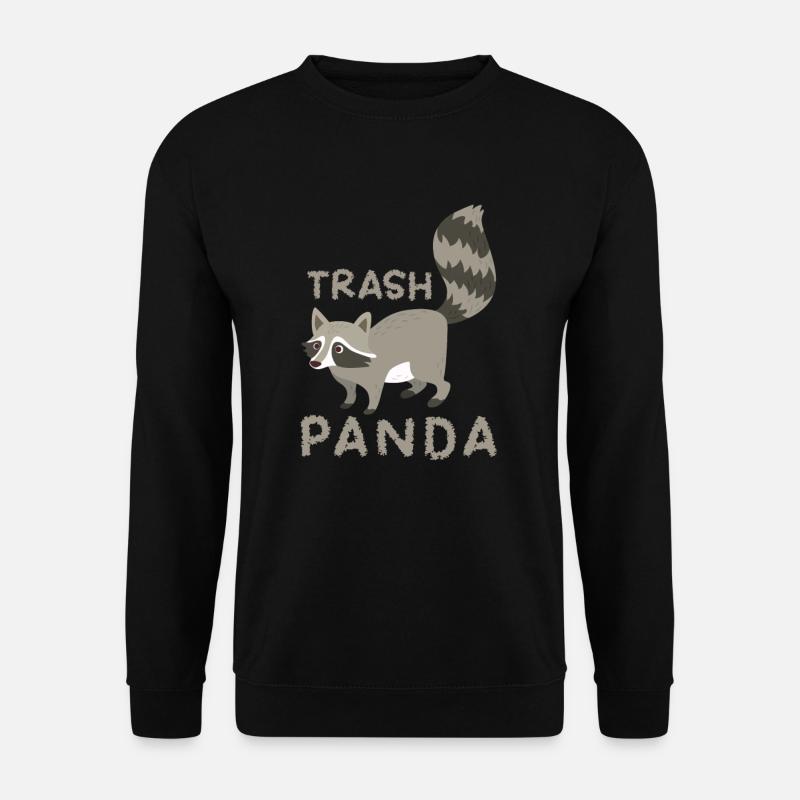 Waschbär - Unisex Pullover - Schwarz