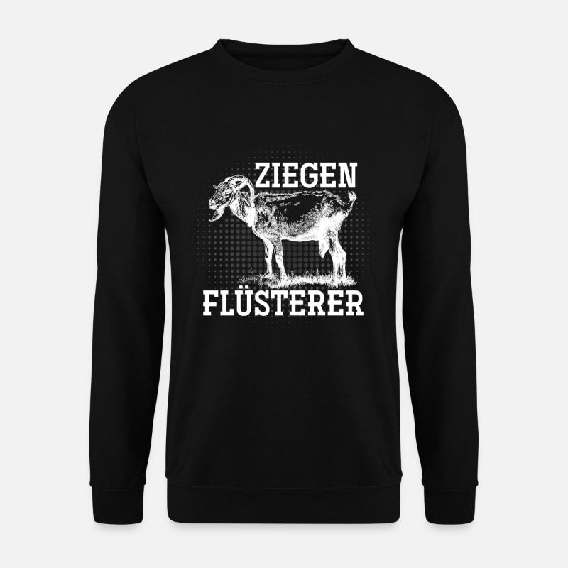 Ziege - Unisex Pullover - Schwarz