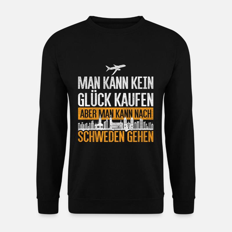 Schweden - Unisex Pullover - Schwarz
