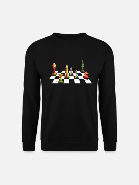 Schach Sport - Unisex Pullover - Schwarz