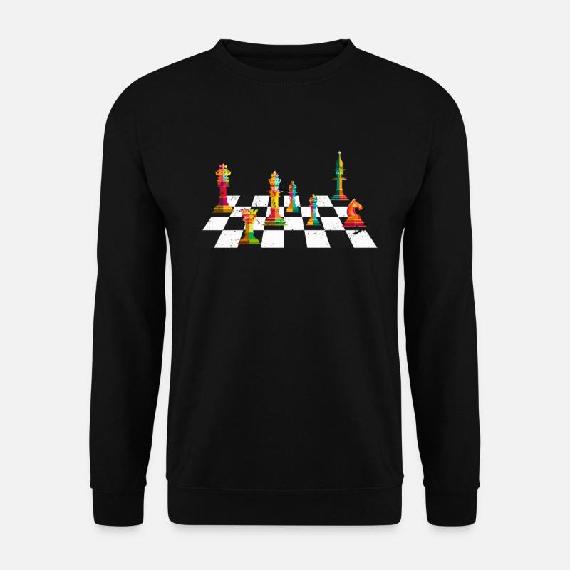 Schach Sport - Unisex Pullover - Schwarz