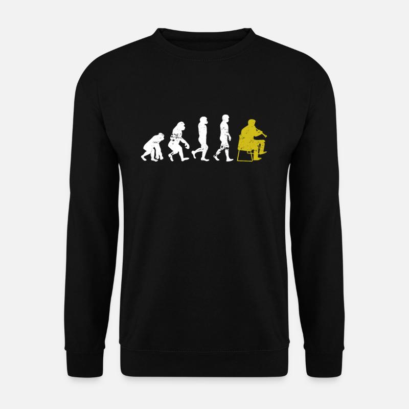 Klarinette Evolution Cadeau - Sweat-shirt Unisexe - noir