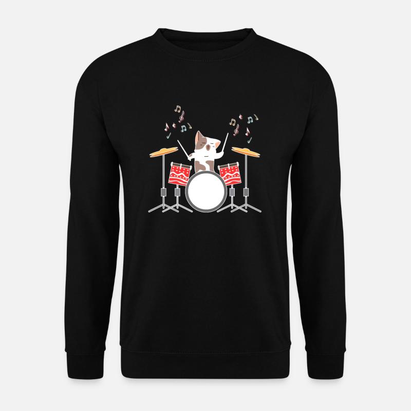 Drums - Unisex Sweatshirt - black