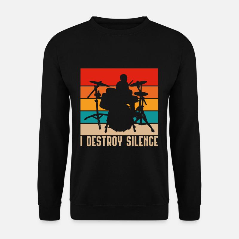 Drums - Unisex Sweatshirt - black