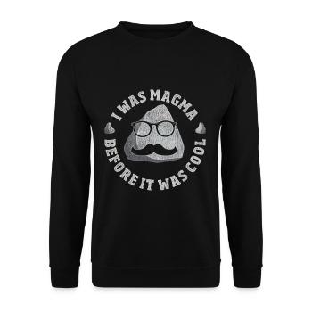 Geology Science - Unisex Sweatshirt - black - Front - Alina (178cm) & Michal (187cm)