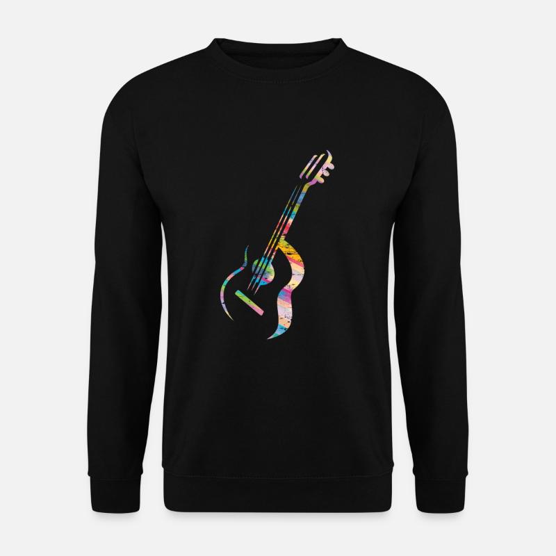 Gitarre Musik Geschenk - Unisex Pullover - Schwarz