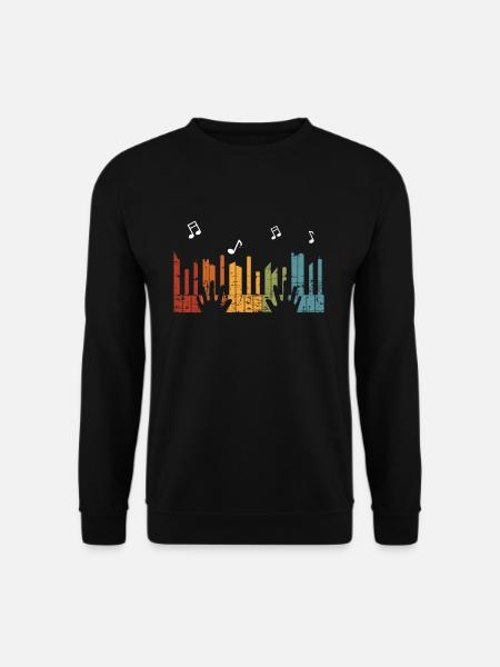 Piano pianist - Unisex Sweatshirt - black