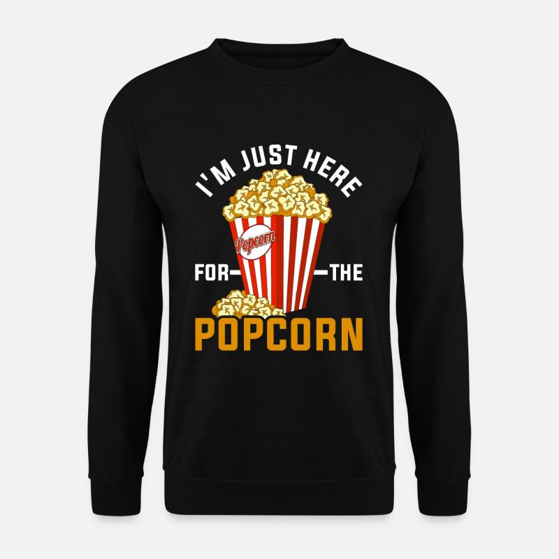 Popcorn - Unisex Pullover - Schwarz