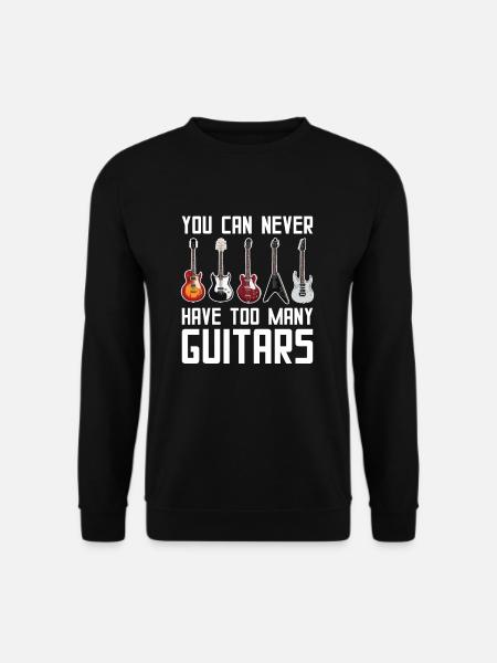 guitar - Unisex Sweatshirt - black