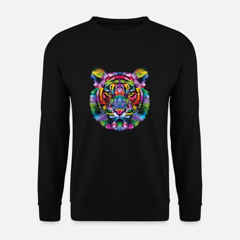 Tiger - Unisex Pullover - Schwarz