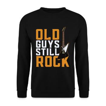 Guitariste guitariste guitariste - Sweat-shirt Unisexe - noir - Devant - Alina (178cm) & Michal (187cm)