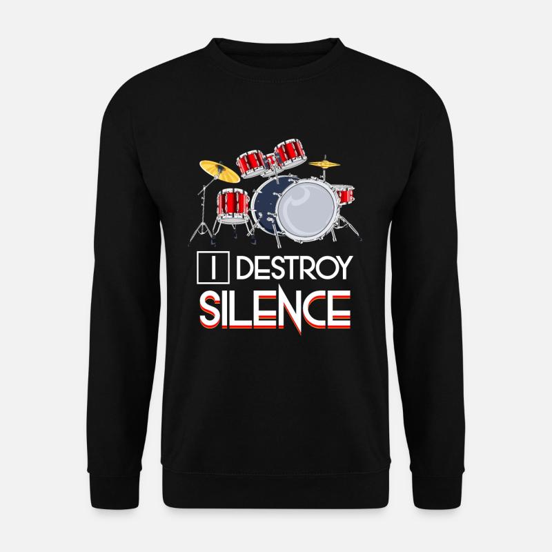 Drums - Unisex Sweatshirt - black