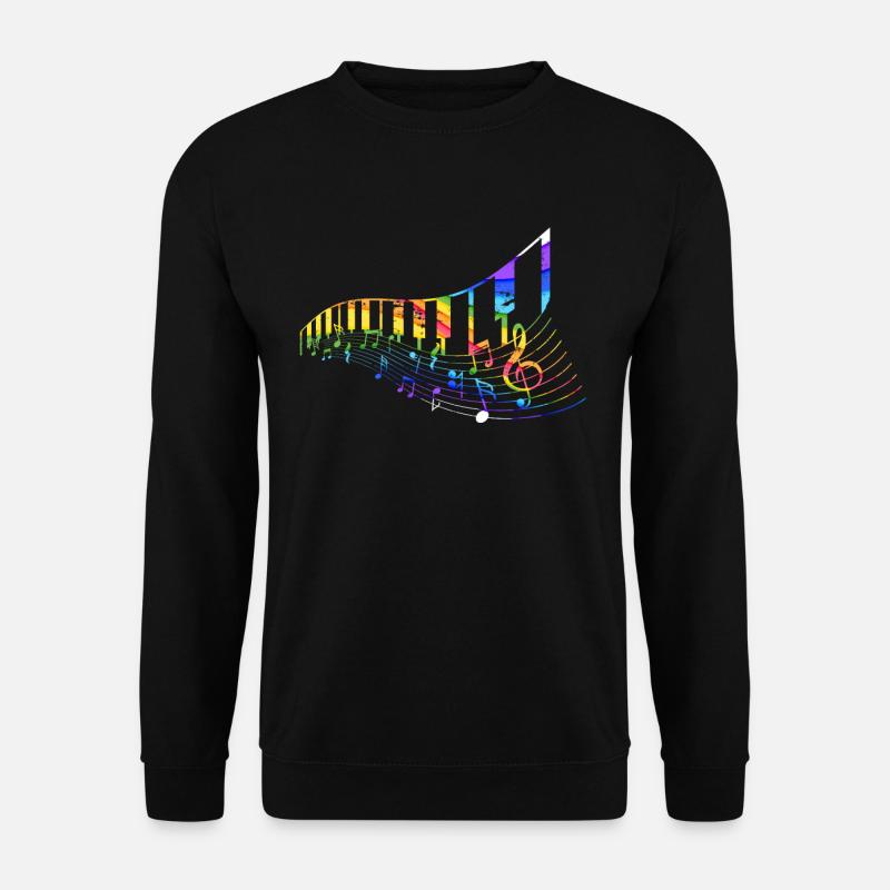 Piano classical music - Unisex Sweatshirt - black
