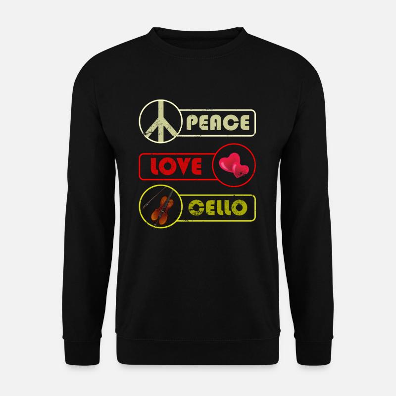 cello - Unisex Sweatshirt - black