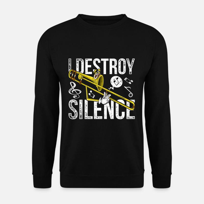 Trombone trombone player - Unisex Sweatshirt - black