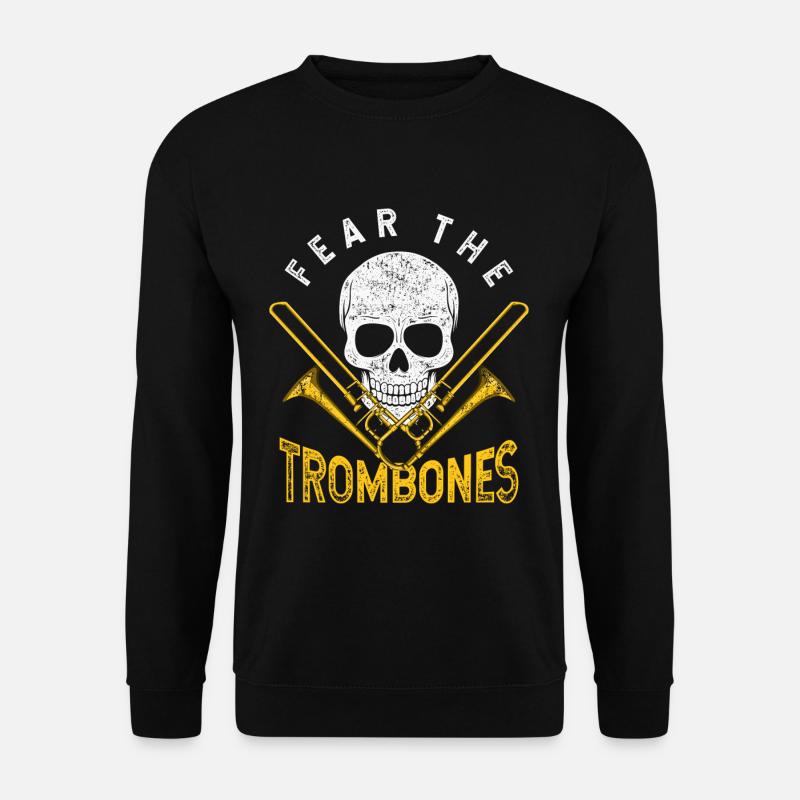 Trombone orchestra - Unisex Sweatshirt - black