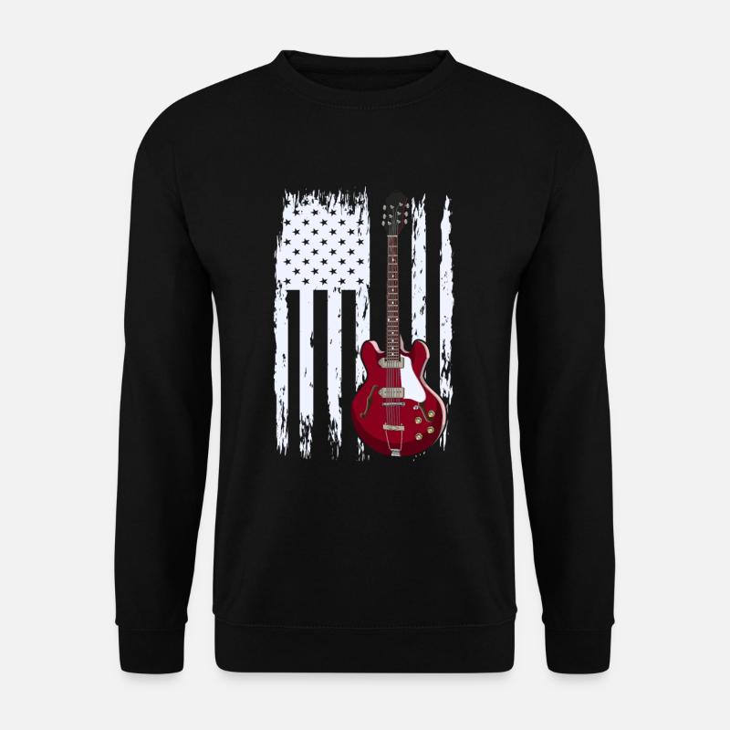 Guitar USA - Unisex Sweatshirt - black