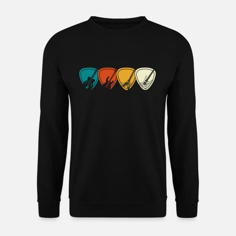 Gitarre - Unisex Pullover - Schwarz