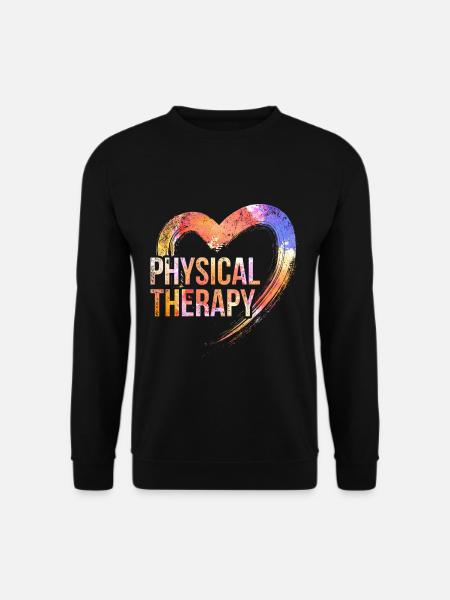 Liebe Beruf Physiotherapie - Unisex Pullover - Schwarz