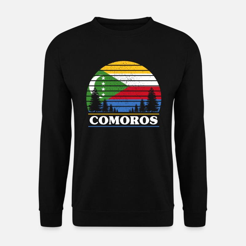 Comoros - Unisex Sweatshirt - black