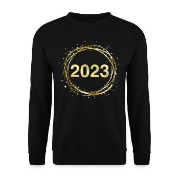 2023 - Sweat-shirt Unisexe - noir - Devant - Alina (178cm) & Michal (187cm)