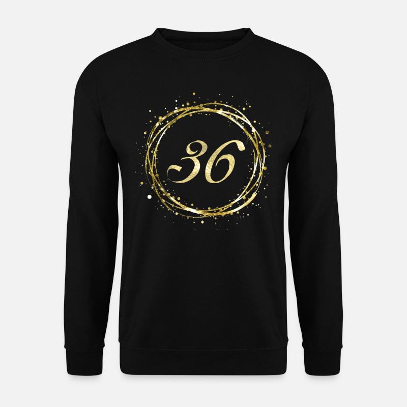 36 - Unisex Pullover - Schwarz