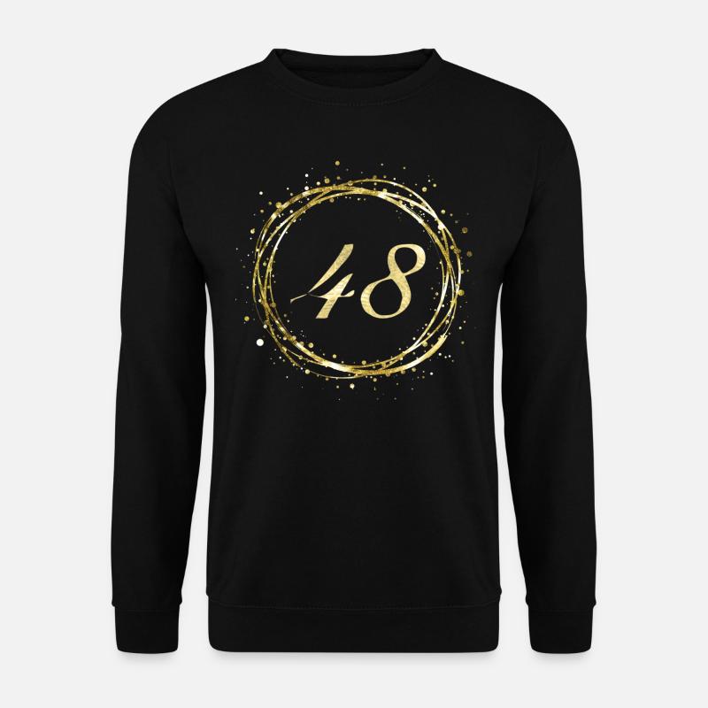 48 - Unisex Pullover - Schwarz