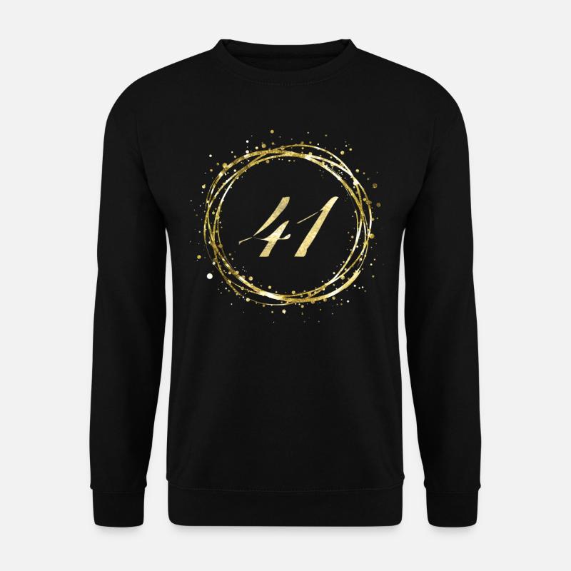 41 - Unisex Pullover - Schwarz