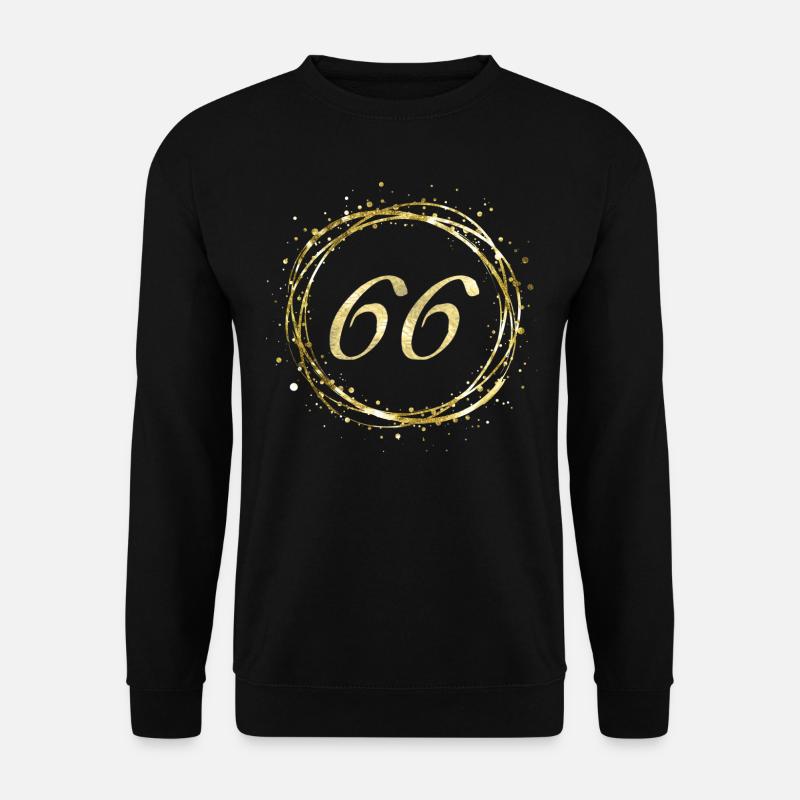 66 - Unisex Pullover - Schwarz