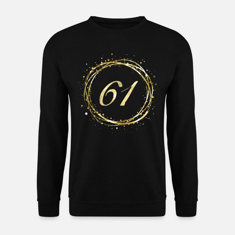 61 - Unisex Pullover - Schwarz