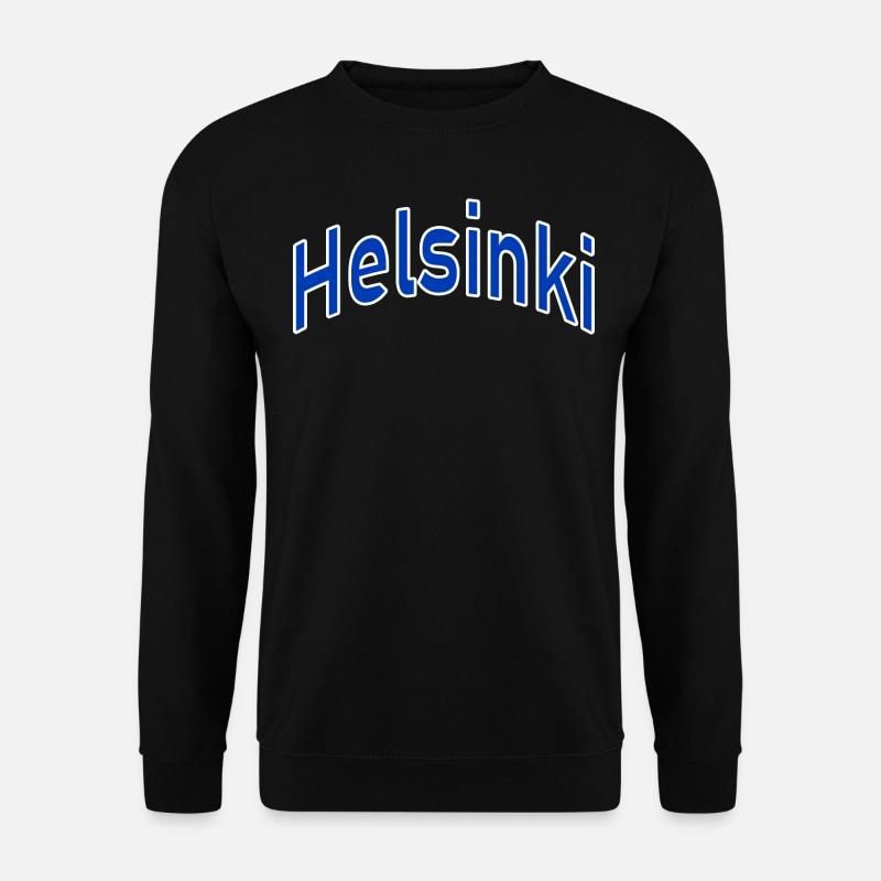 Helsinki - Unisex Sweatshirt - black