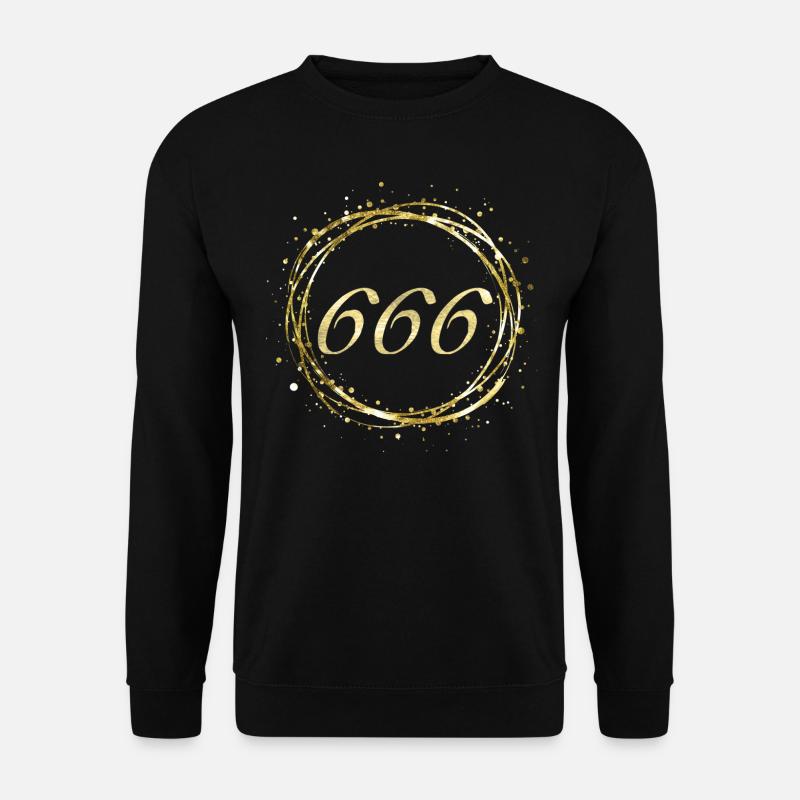 666 - Unisex Pullover - Schwarz