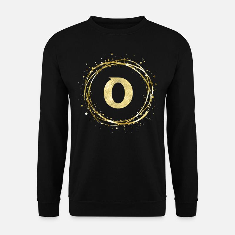 O - Unisex Pullover - Schwarz