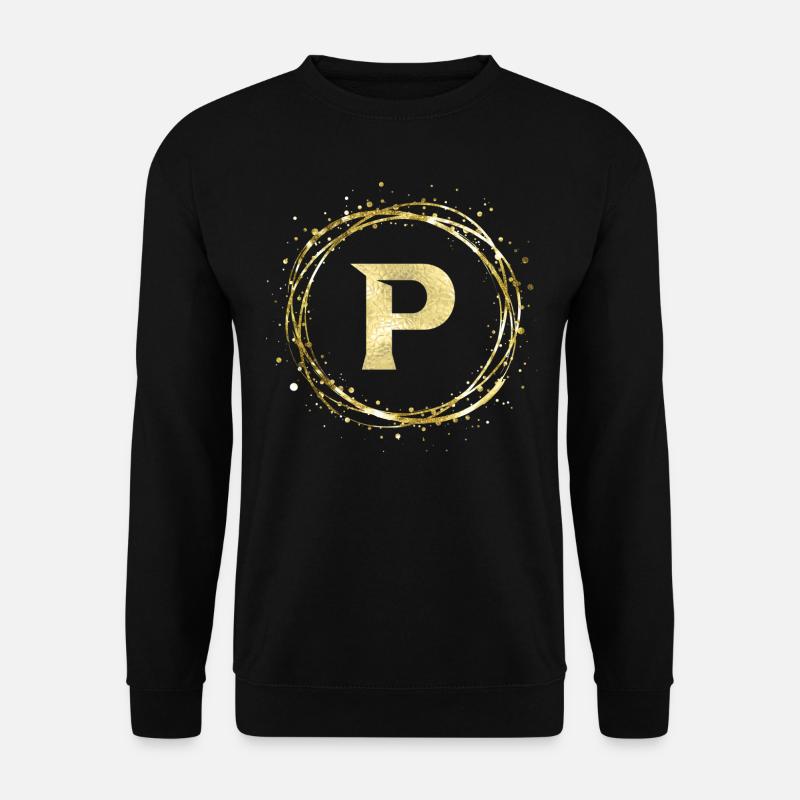 P - Unisex Pullover - Schwarz