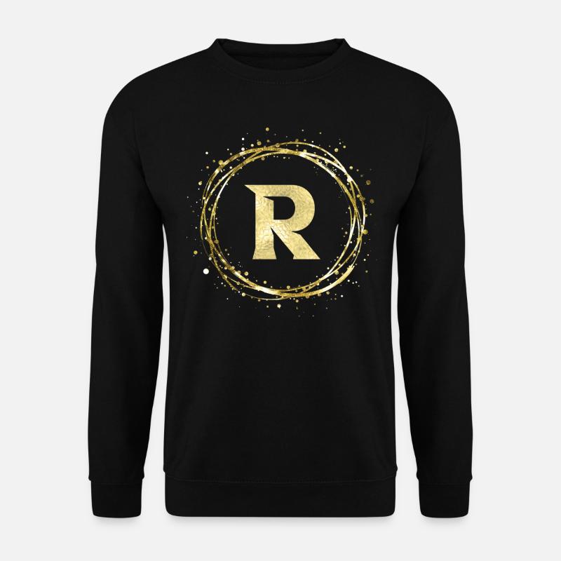 R - Unisex Pullover - Schwarz