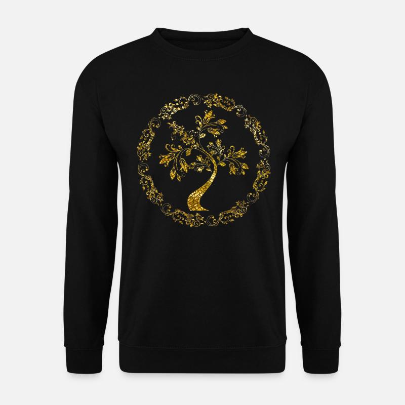 Baum - Unisex Pullover - Schwarz