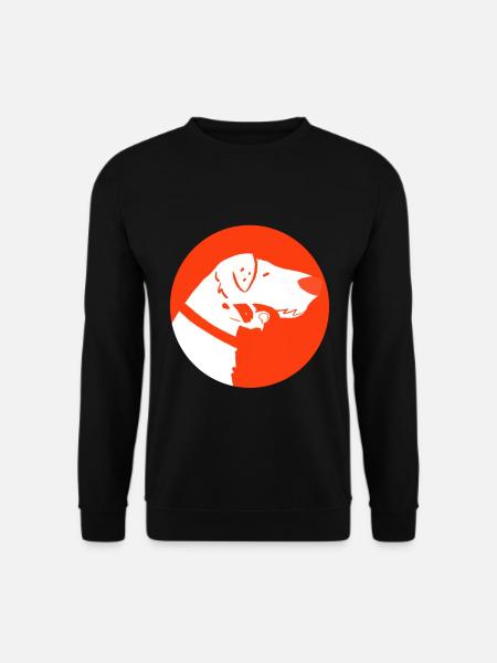 Ferret Russell logo - Unisex Sweatshirt - black