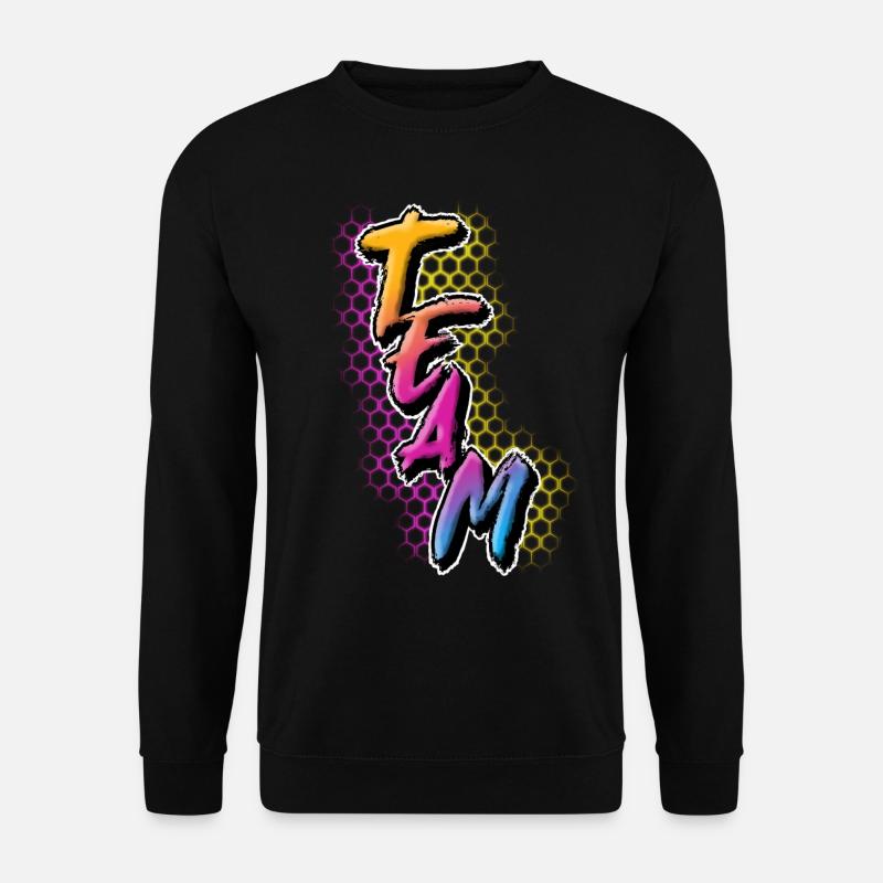Team - Unisex Pullover - Schwarz
