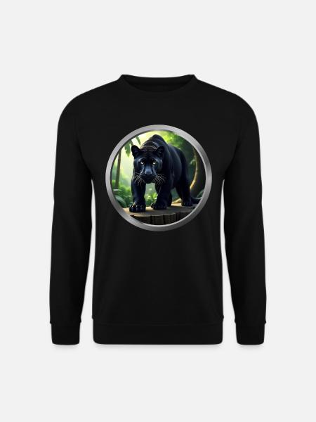 Panther Animal - Unisex Sweatshirt - black