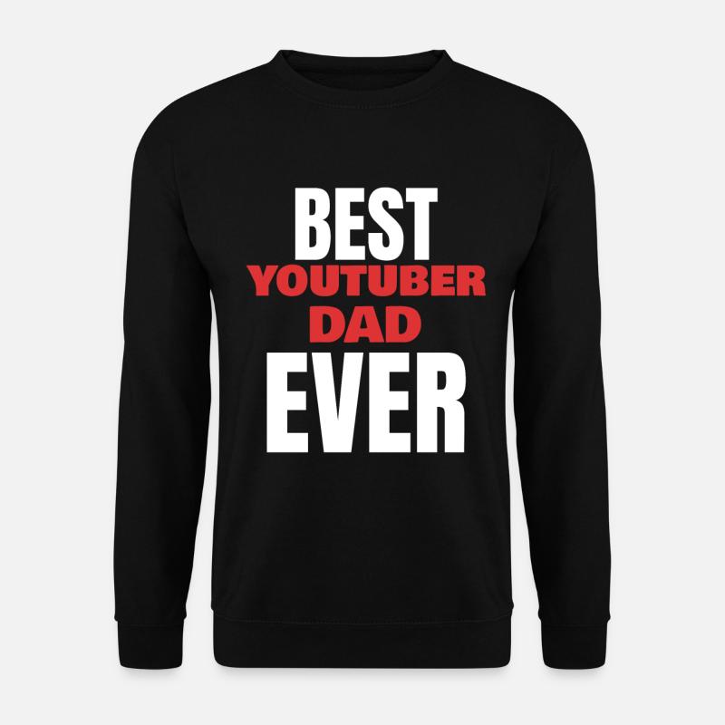 Youtube Youtuber Vlogging Vlog Far Gift - Unisex Sweatshirt - black