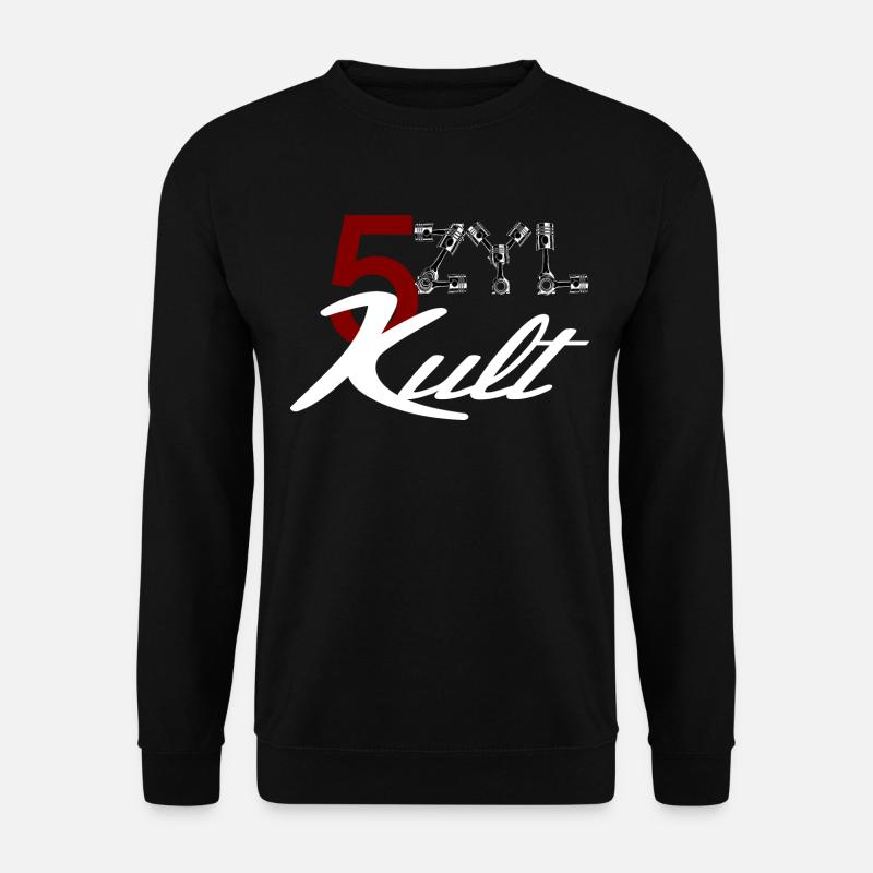 5 cylinder engine cult - Unisex Sweatshirt - black