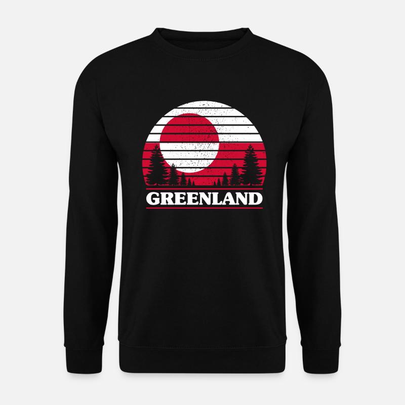 Grönland - Unisex Pullover - Schwarz