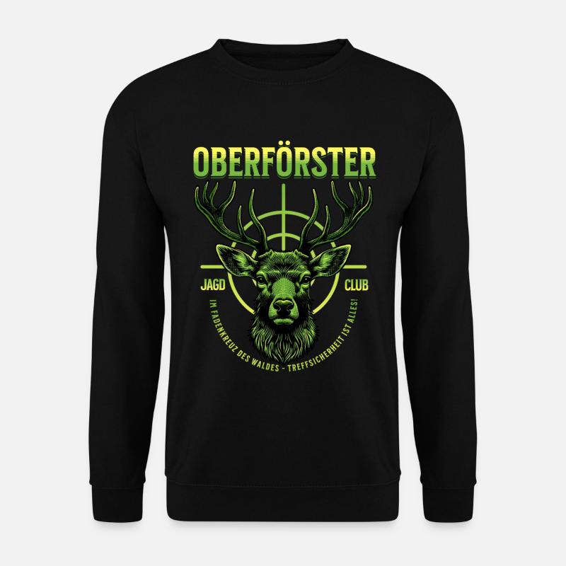 CHEF FORESTIER - Sweat-shirt Unisexe - noir