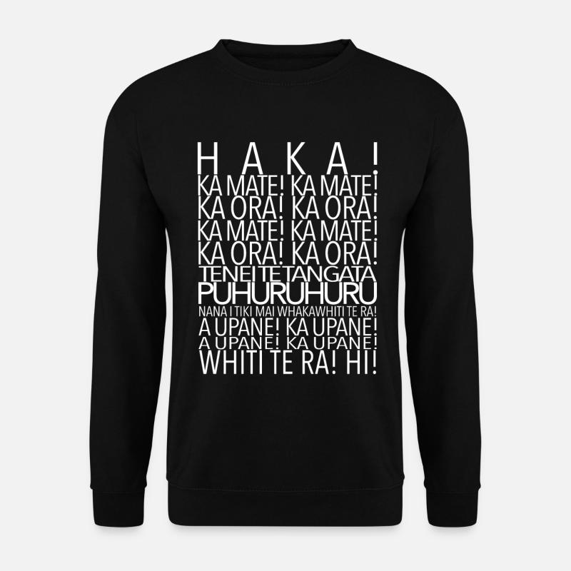 Haka - Unisex Pullover - Schwarz
