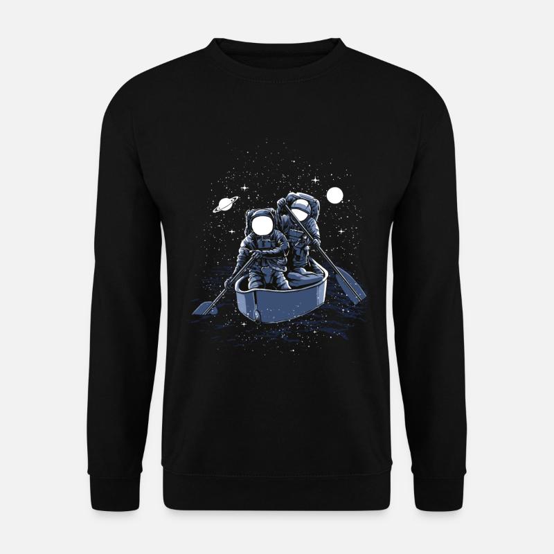 Astronaut space space flight - Unisex Sweatshirt - black