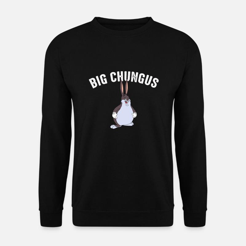 Big Chungus meme - Unisex Sweatshirt - black