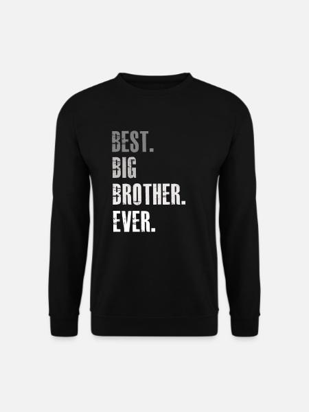 bester großer Bruder aller Zeiten - Unisex Pullover - Schwarz