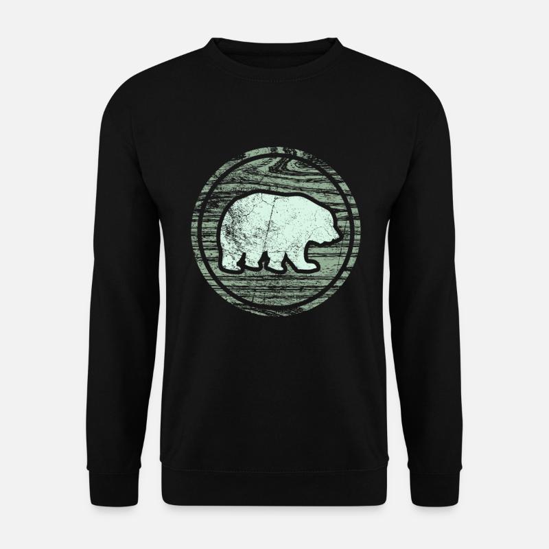 Brown Bear Canada - Unisex Sweatshirt - black