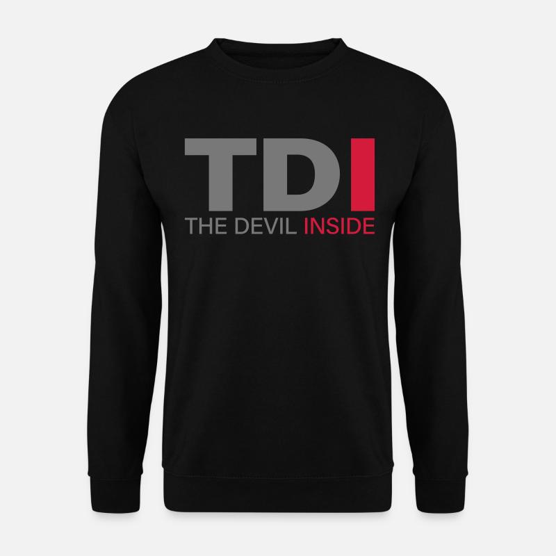 TDI The Devil inside - Unisex Pullover - Schwarz
