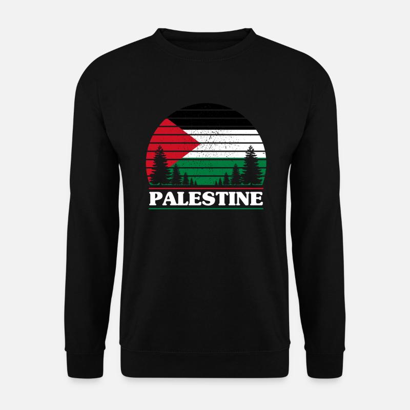 Palästina - Unisex Pullover - Schwarz